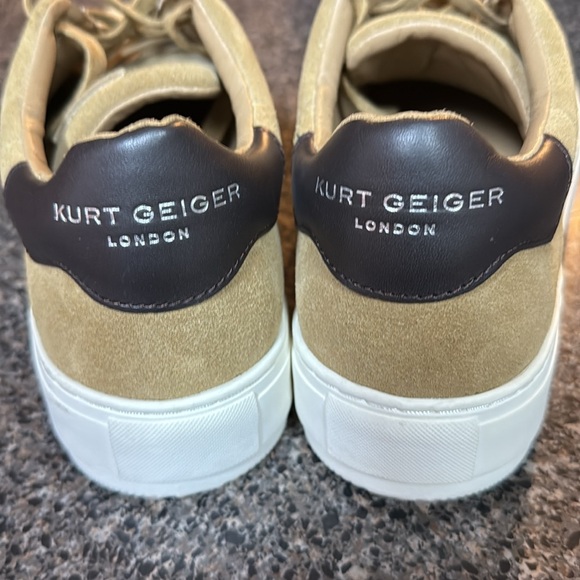 Kurt Geiger Tan Sneakers with White Soles - Picture 5 of 8